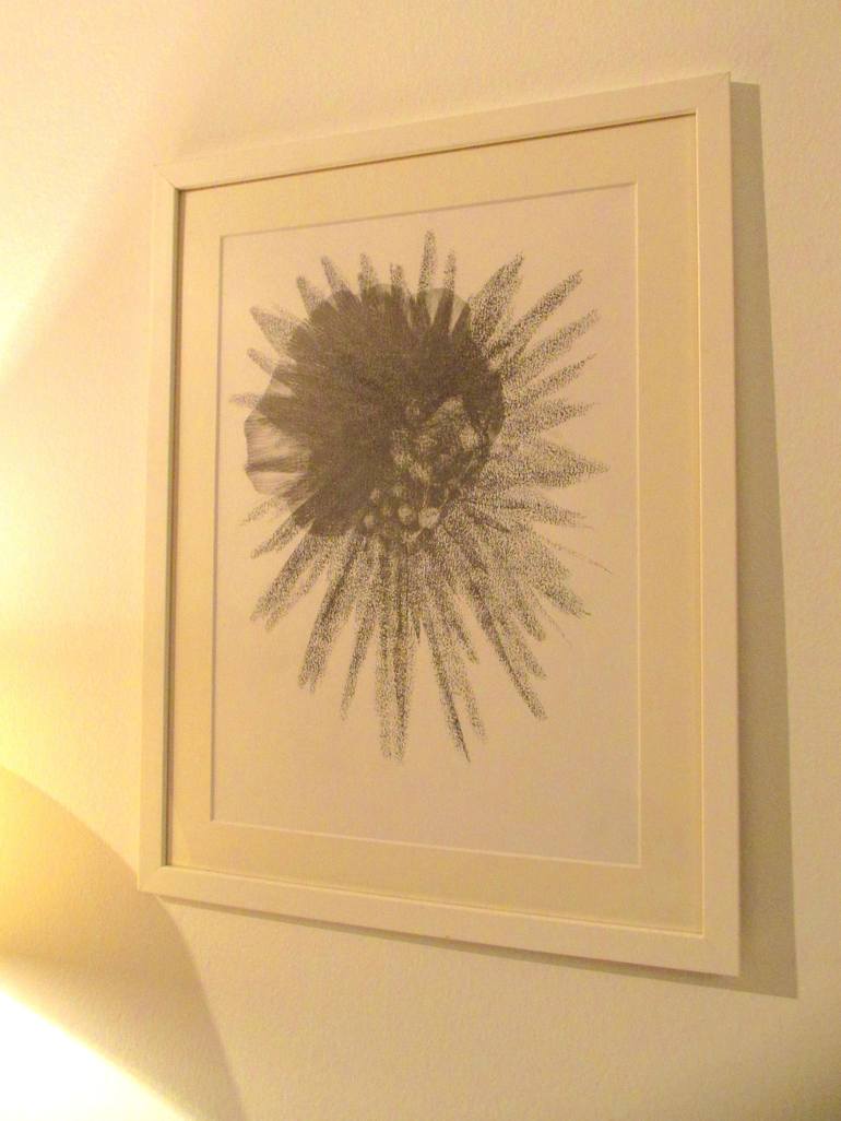Original Abstract Drawing by Genevieve Leavold