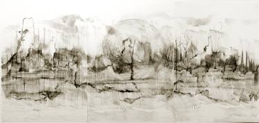 Original Abstract Nature Drawings by Genevieve Leavold