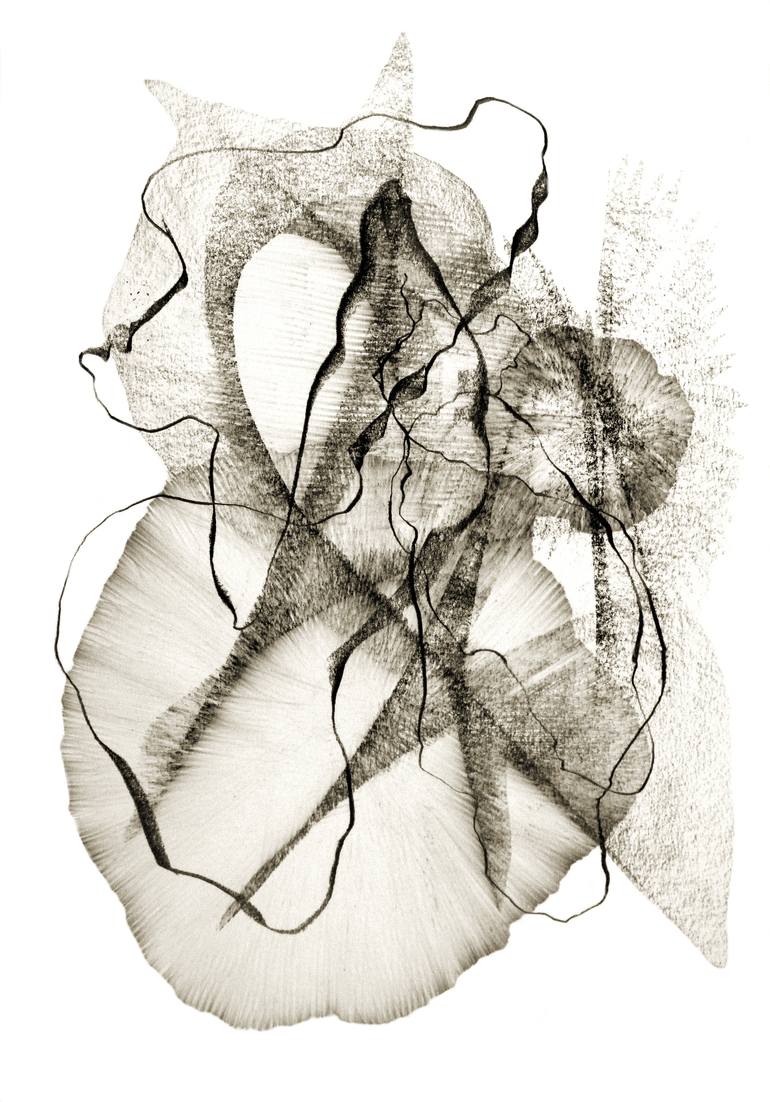 Life force VI Drawing by Genevieve Leavold | Saatchi Art