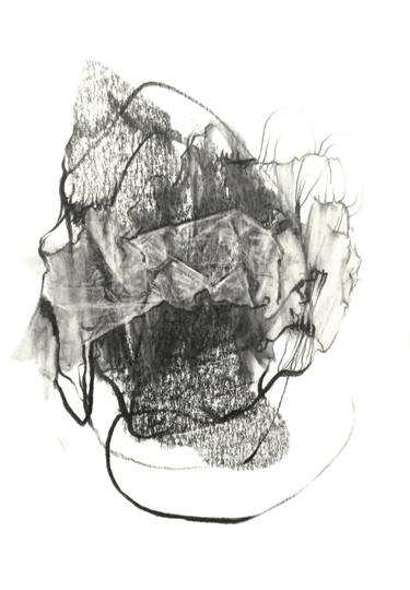 Original Abstract Portrait Drawings by Genevieve Leavold