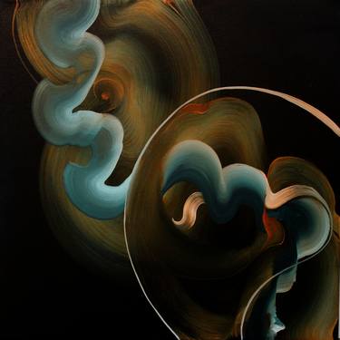 Original Abstract Paintings by Genevieve Leavold