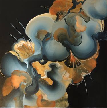 Original Abstract Paintings by Genevieve Leavold