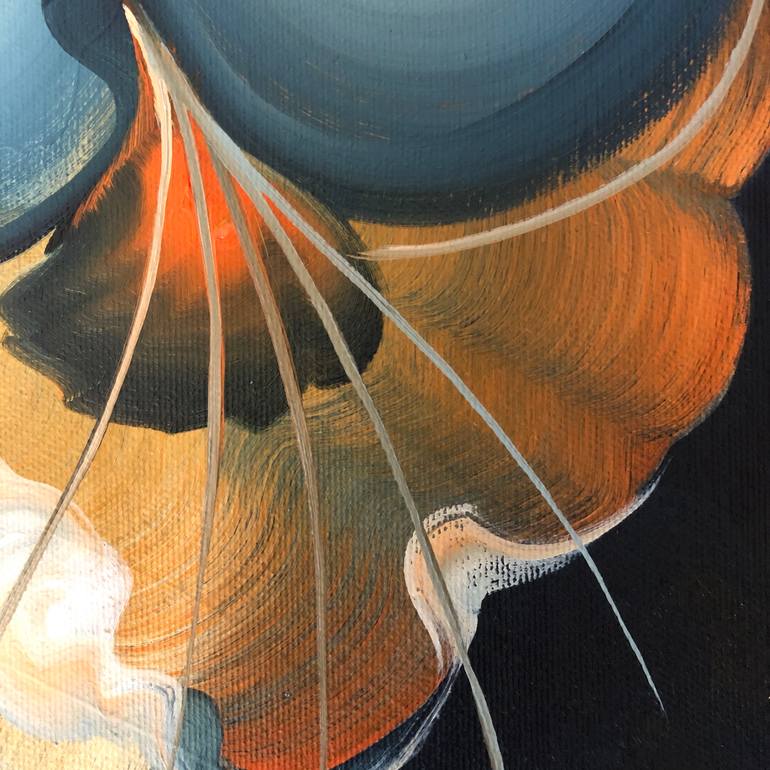 Original Abstract Painting by Genevieve Leavold