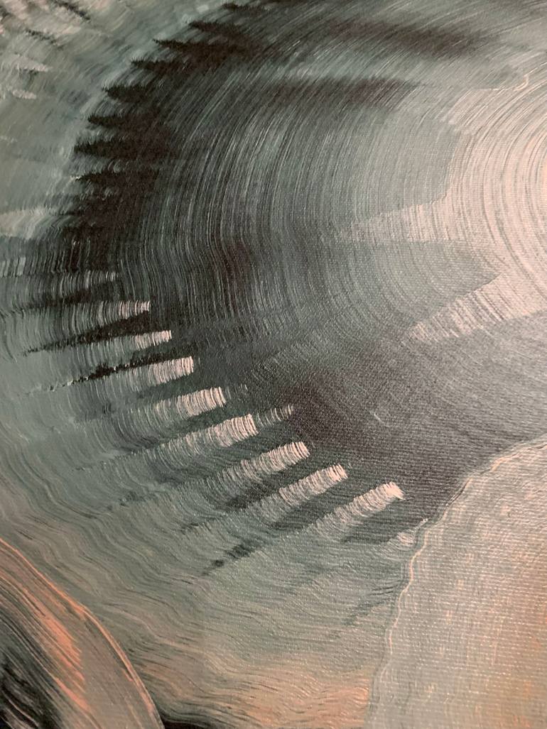 Original Abstract Painting by Genevieve Leavold