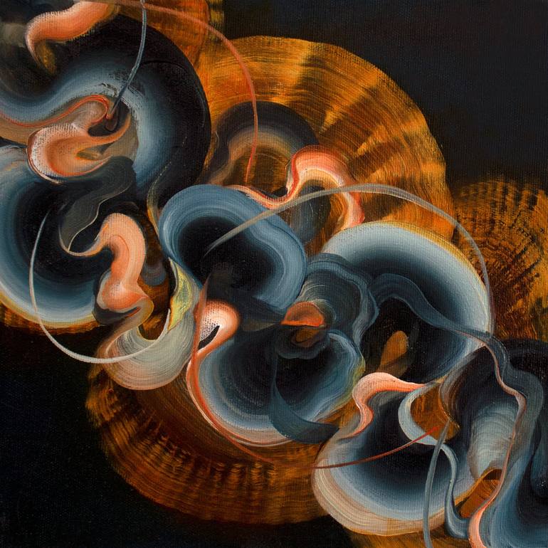 Print of Abstract Expressionism Abstract Painting by Genevieve Leavold