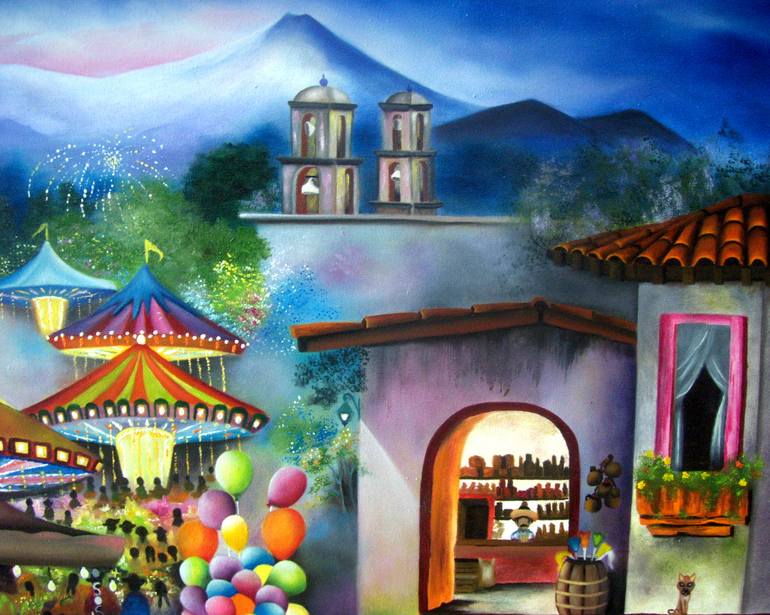Original Folk Pop Culture/Celebrity Painting by Norela Art