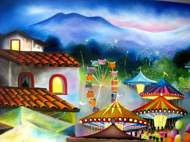 Original Folk Pop Culture/Celebrity Painting by Norela Art