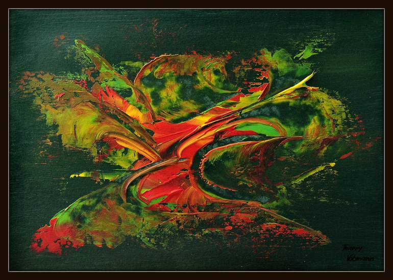 Original Abstract Painting by Thierry Vobmann