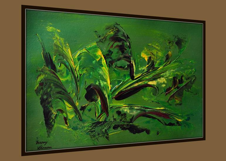 Original Abstract Painting by Thierry Vobmann