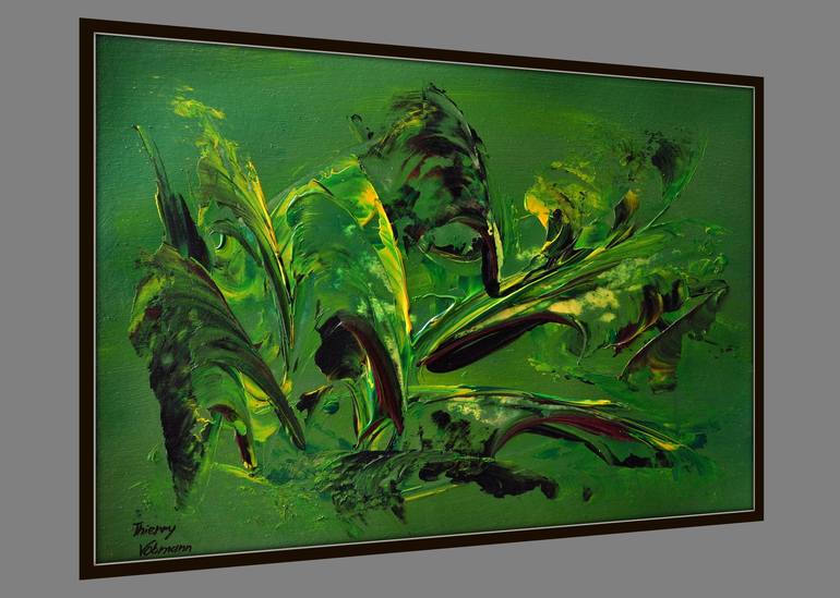 Original Abstract Painting by Thierry Vobmann