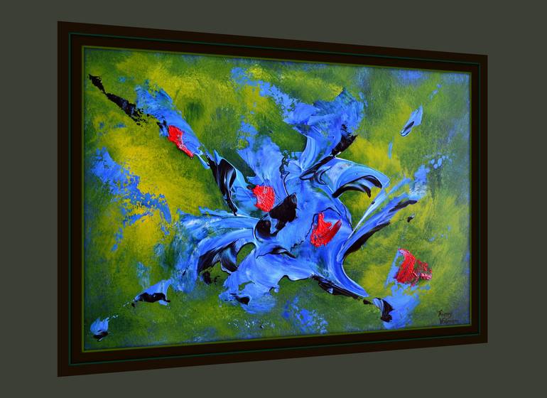 Original Abstract Painting by Thierry Vobmann