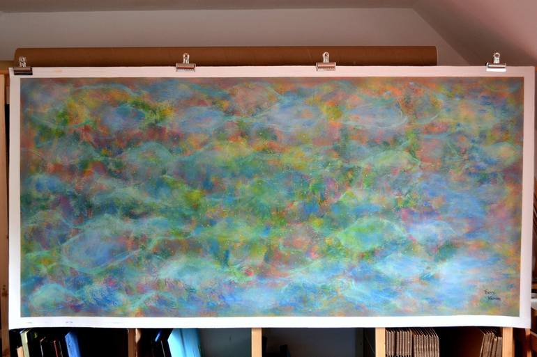 Original Abstract Painting by Thierry Vobmann