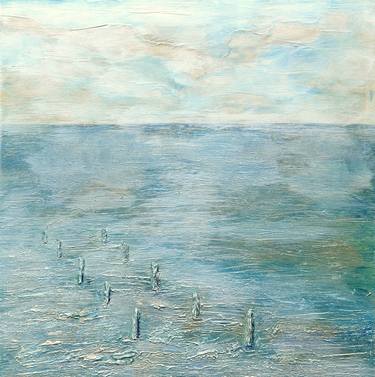 Print of Figurative Seascape Paintings by Thierry Vobmann