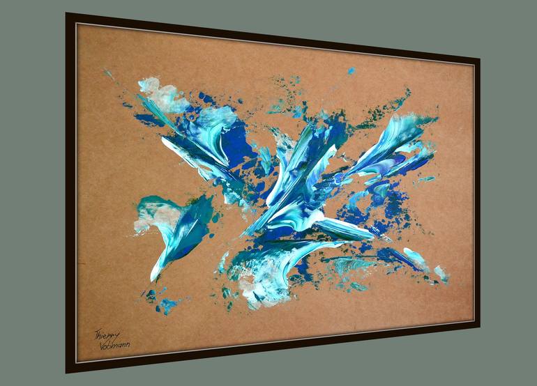 Original Abstract Painting by Thierry Vobmann