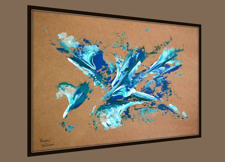 Original Abstract Painting by Thierry Vobmann