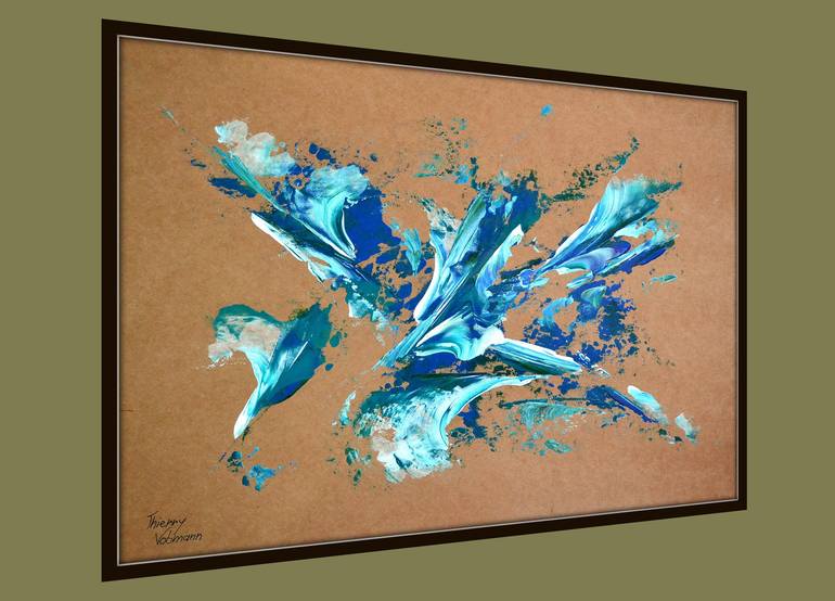 Original Abstract Painting by Thierry Vobmann