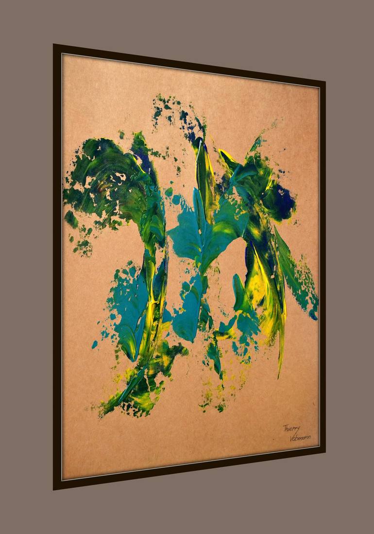 Original Abstract Painting by Thierry Vobmann