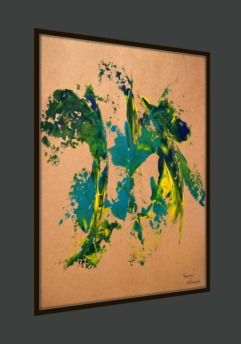 Original Abstract Painting by Thierry Vobmann