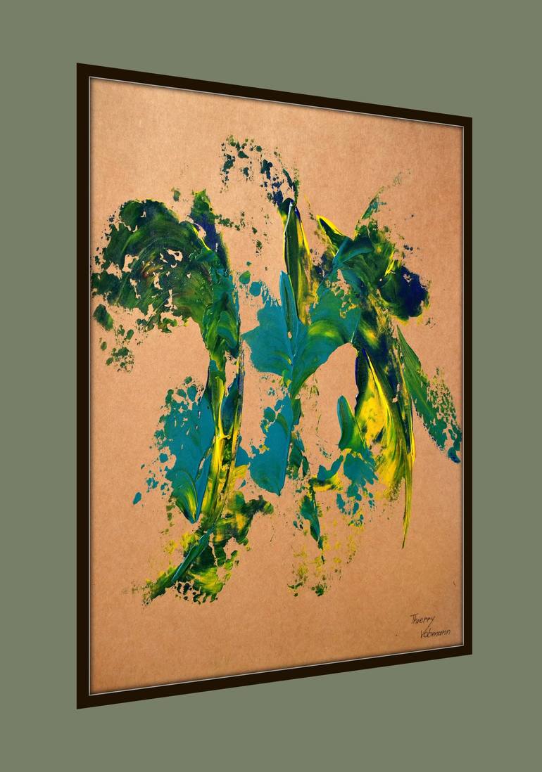 Original Abstract Painting by Thierry Vobmann