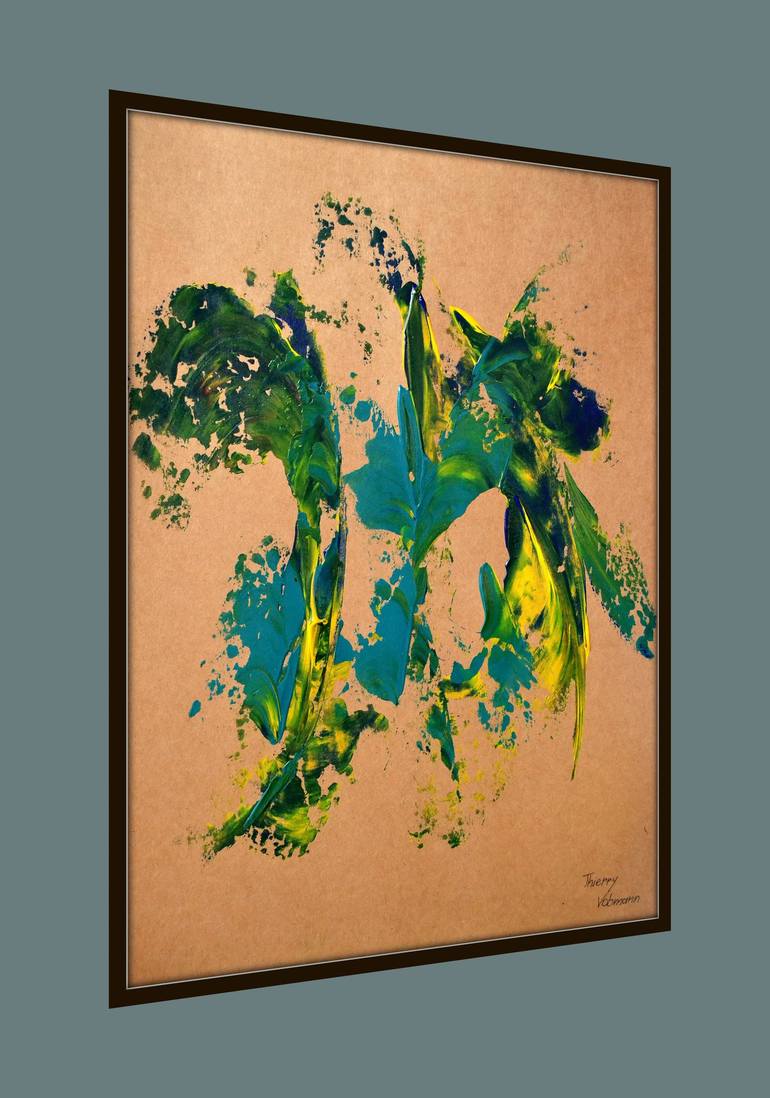 Original Abstract Painting by Thierry Vobmann