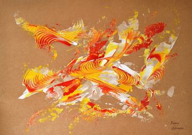 Original Abstract Paintings by Thierry Vobmann