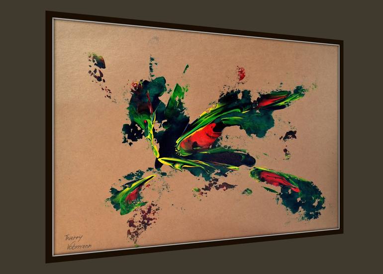 Original Abstract Painting by Thierry Vobmann