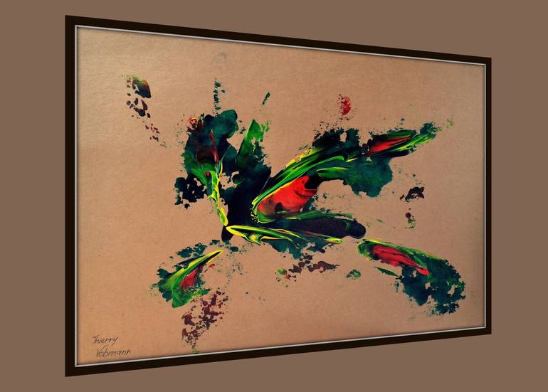 Original Abstract Painting by Thierry Vobmann