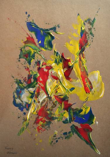 Original Abstract Paintings by Thierry Vobmann