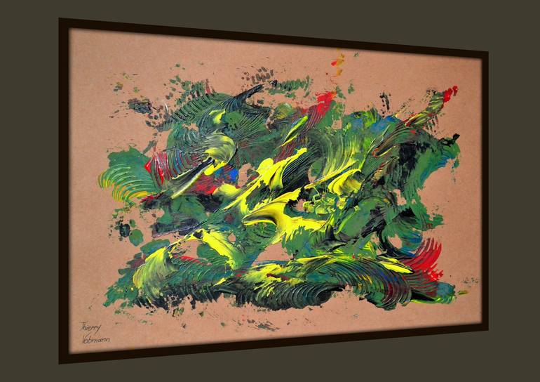 Original Abstract Painting by Thierry Vobmann