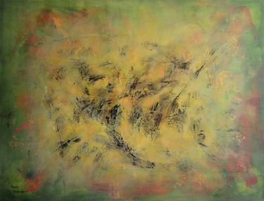 Original Abstract Expressionism Abstract Paintings by Thierry Vobmann