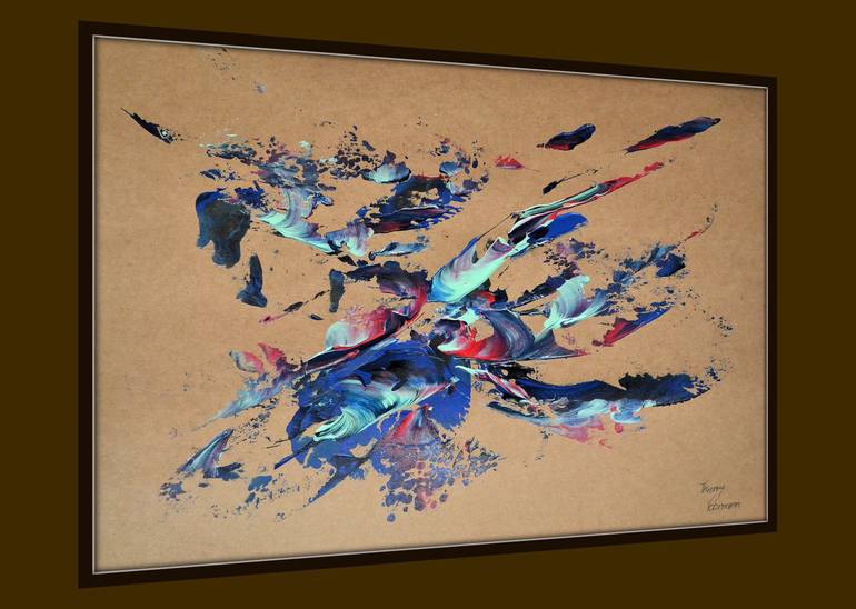 Original Abstract Painting by Thierry Vobmann