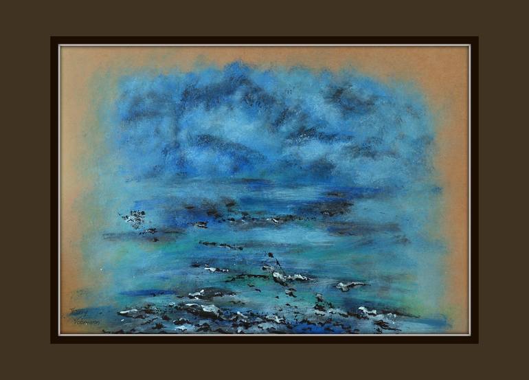 Original Figurative Seascape Painting by Thierry Vobmann