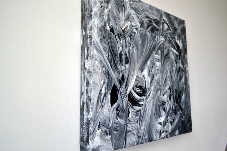 Original Abstract Expressionism Abstract Painting by Thierry Vobmann