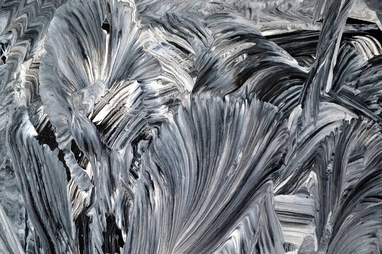 Original Abstract Expressionism Abstract Painting by Thierry Vobmann