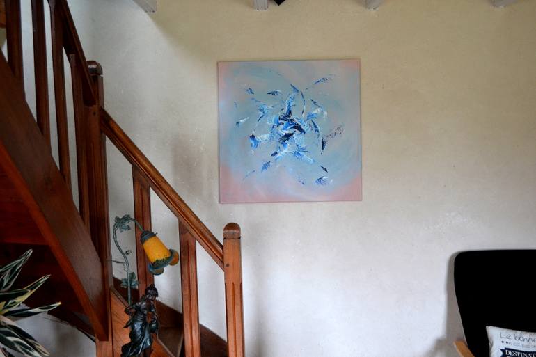 Original Abstract Expressionism Abstract Painting by Thierry Vobmann