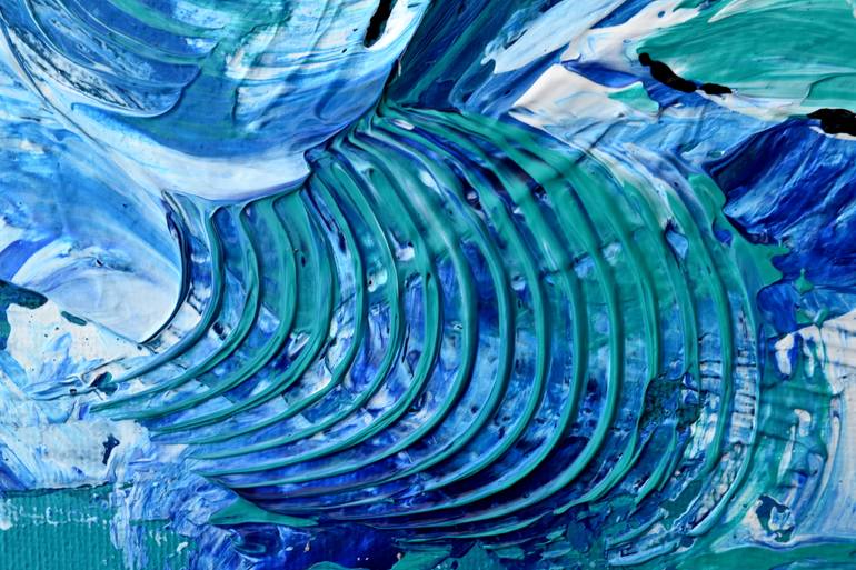 Original Abstract Expressionism Nature Painting by Thierry Vobmann