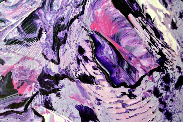 Original Abstract Expressionism Abstract Painting by Thierry Vobmann