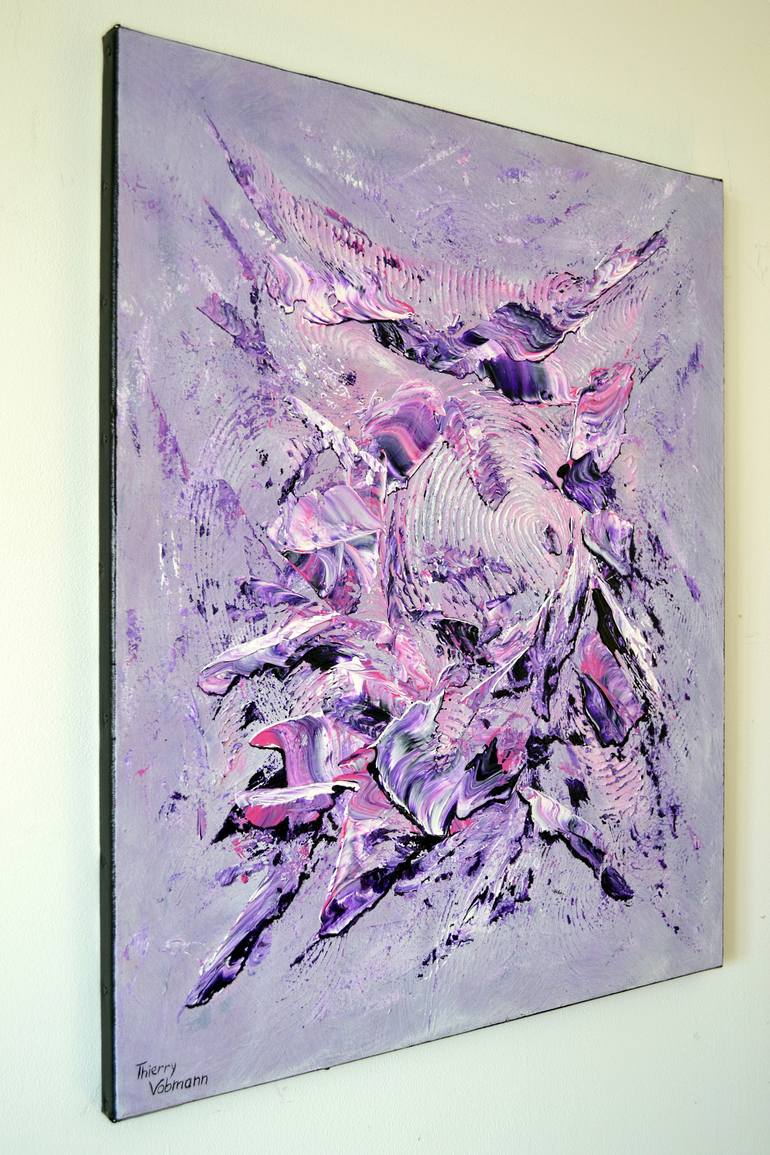 Original Abstract Expressionism Abstract Painting by Thierry Vobmann