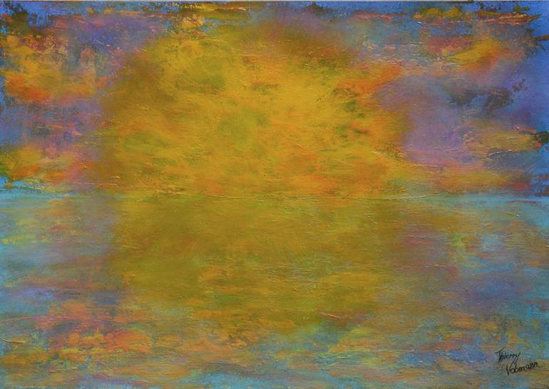 Dream of a summer evening Painting by Thierry Vobmann | Saatchi Art
