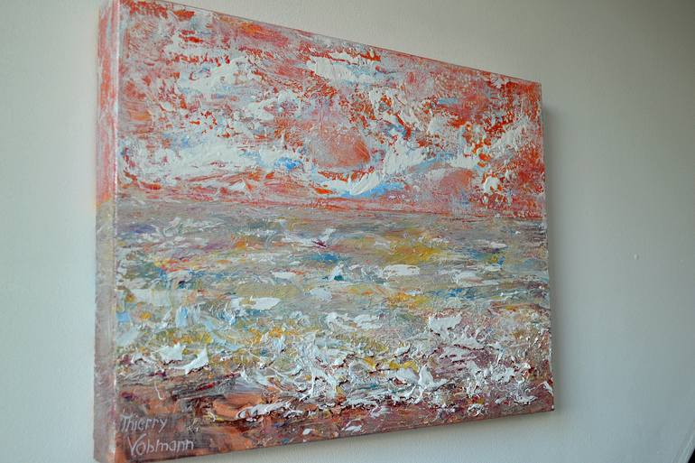 Original Figurative Seascape Painting by Thierry Vobmann