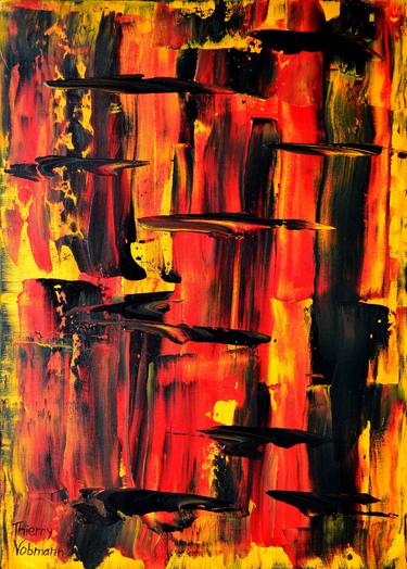 Original Abstract Paintings by Thierry Vobmann