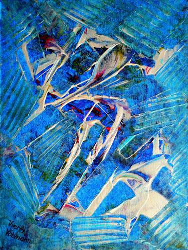 Original Abstract Expressionism Abstract Paintings by Thierry Vobmann