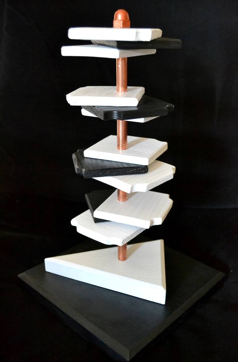 Original Abstract Sculpture by Thierry Vobmann