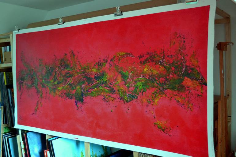 Original Abstract Painting by Thierry Vobmann