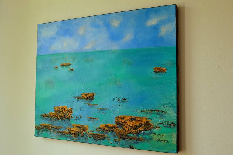 Original Seascape Painting by Thierry Vobmann