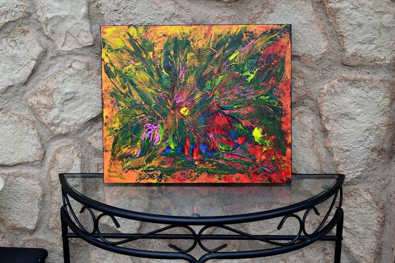 Original Abstract Seasons Painting by Thierry Vobmann