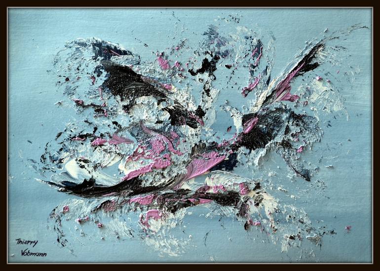 Original Abstract Painting by Thierry Vobmann