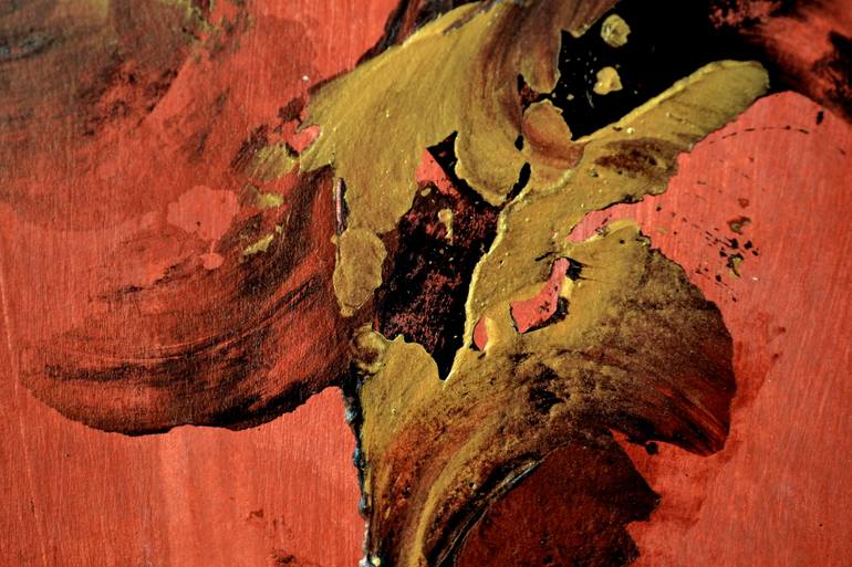 Original Abstract Expressionism Abstract Painting by Thierry Vobmann