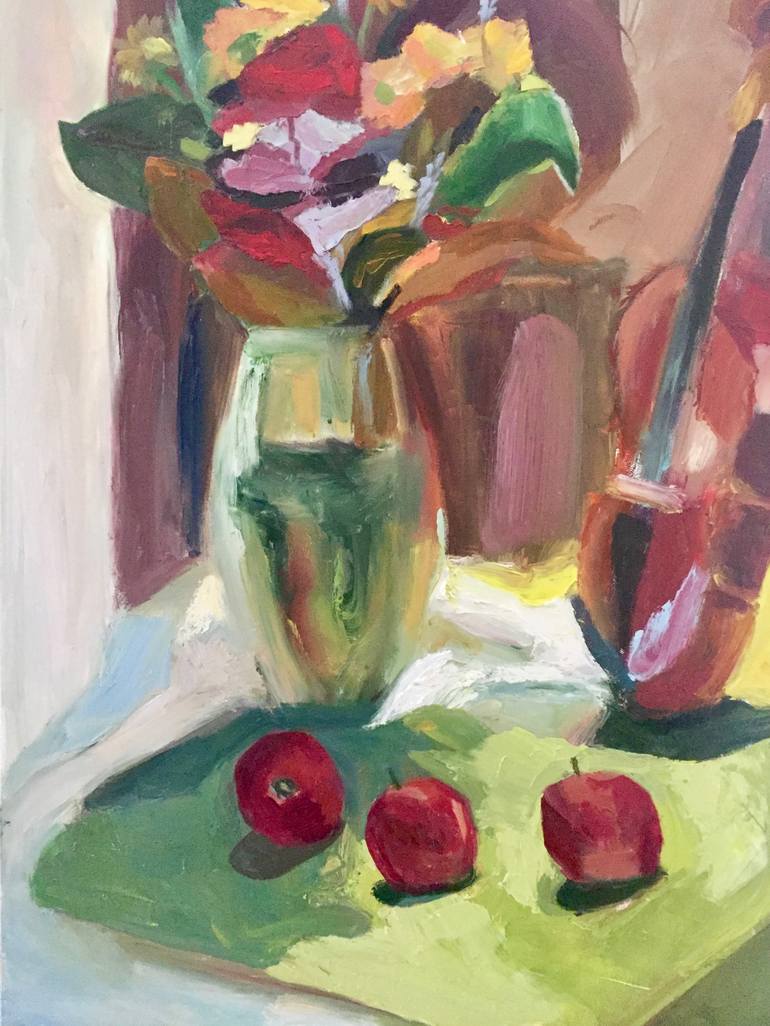 Original Conceptual Floral Paintings by Melba Juez-Perrone