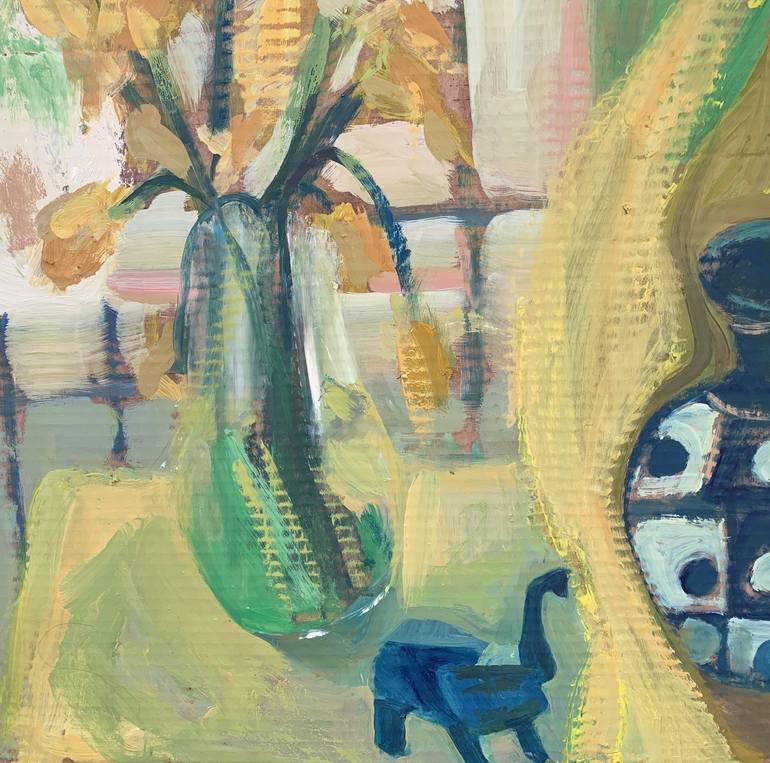 Original Figurative Still Life Paintings by Melba Juez-Perrone